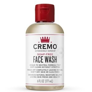 cremo soap-free face wash